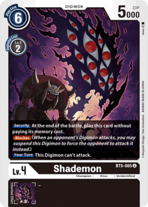 Shademon - Battle Of Omni - BT5-065 U