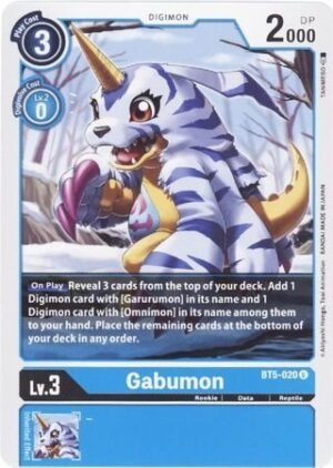 Gabumon - Battle Of Omni - BT5-020 U