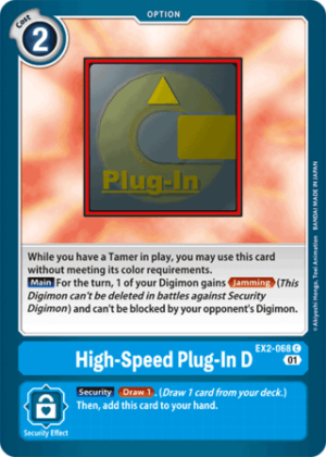High-Speed Plug-In D EX2-068 Common Digital Hazard