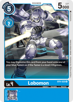 Lobomon - Great Legend - BT4-025 U