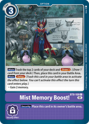 Mist Memory Boost! - New Awakening - BT8-108 C