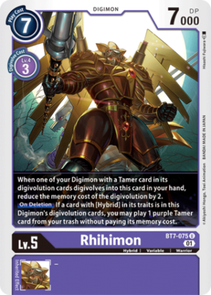 Rhihimon - Next Adventure - BT7-075 U