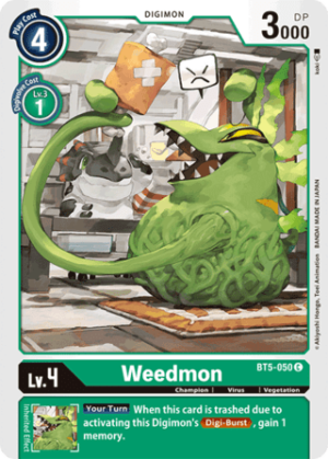 Weedmon - Battle Of Omni - BT5-050 C