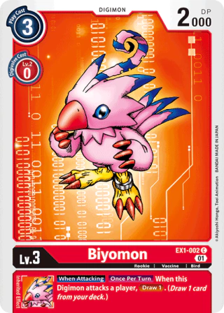 Biyomon - Classic Collection - EX1-002 C