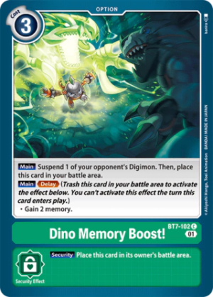 Dino Memory Boost! - Next Adventure - BT7-102 C