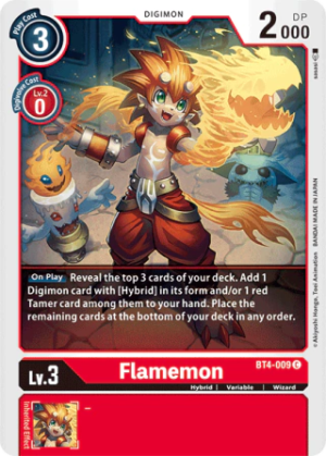 Flamemon - Great Legend - BT4-009 C
