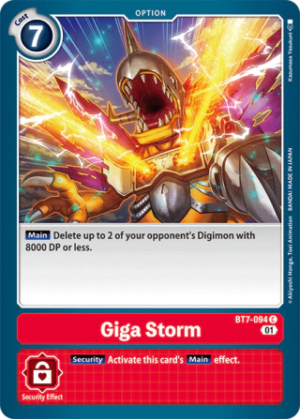 Giga Storm - Next Adventure - BT7-094 C