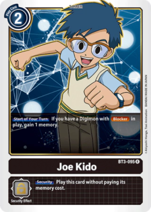 Joe Kido - BT3-095 - Release Special Booster - BT3-095 R