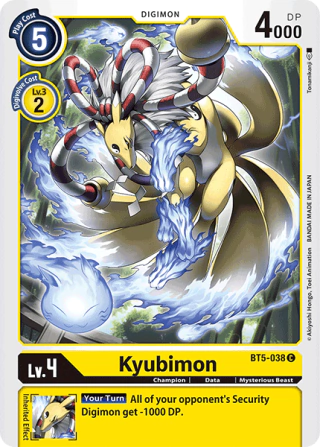 Kyubimon - Battle Of Omni - BT5-038 C