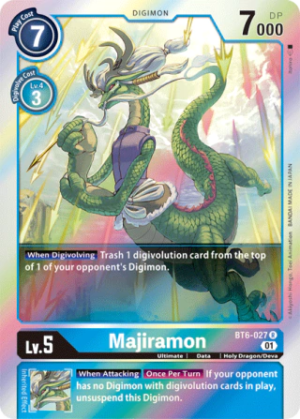 Majiramon - Double Diamond - BT6-027 R