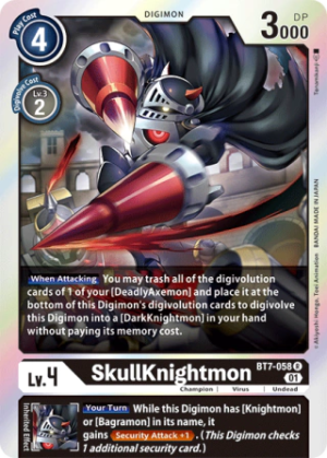 SkullKnightmon - Next Adventure - BT7-058 R