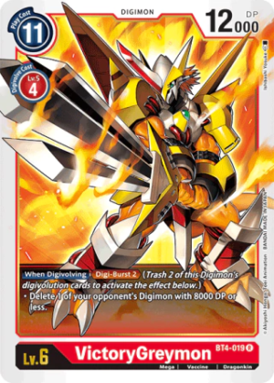 VictoryGreymon - Great Legend - BT4-019 R