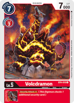 Volcdramon - Great Legend - BT4-015 C