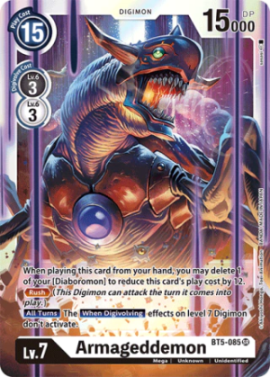 Armageddemon - Battle Of Omni - BT5-085 SR