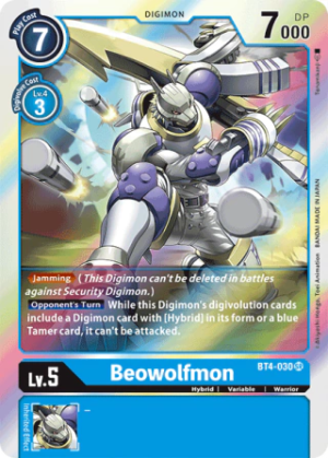 Beowolfmon - Great Legend - BT4-030 SR