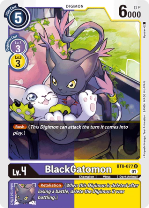 BlackGatomon - New Awakening - BT8-077 U