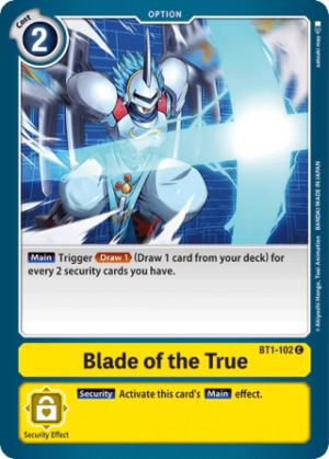 Blade Of The True - Release Special Booster - BT1-102 C