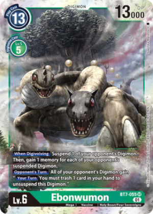 Ebonwumon - Next Adventure - BT7-055 SR