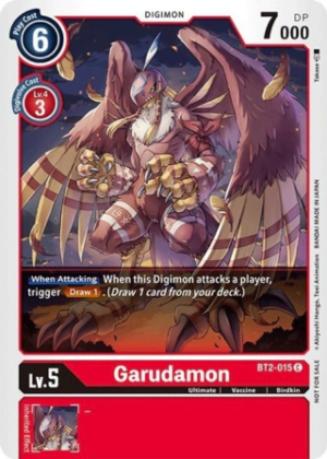 Garudamon - BT2-015 (Official Tournament Pack Vol.3) - Release Special Booster