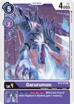 Garurumon - BT2-073 - Release Special Booster - BT2-073 C