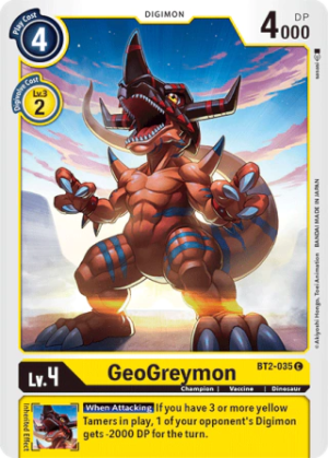 GeoGreymon - Release Special Booster - BT2-035 C