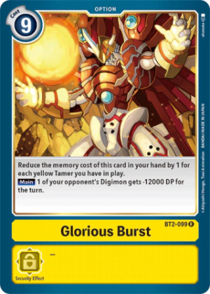 Glorious Burst - Release Special Booster - BT2-099 R