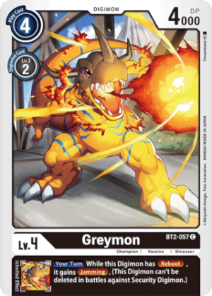 Greymon - BT2-057 - Release Special Booster - BT2-057 C
