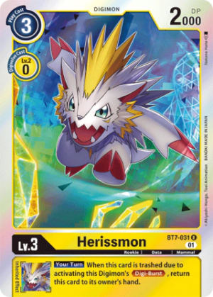 Herissmon - Next Adventure - BT7-031 R