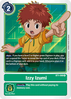 Izzy Izumi - Release Special Booster - BT1-088 R