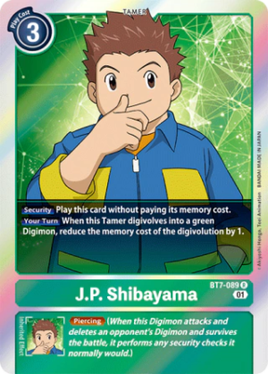 J.P. Shibayama - Next Adventure - BT7-089 R