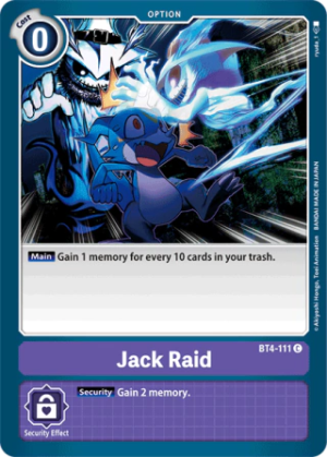 Jack Raid - Great Legend - BT4-111 C