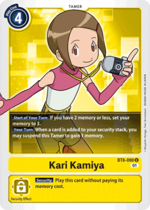 Kari Kamiya - New Awakening - BT8-090 U