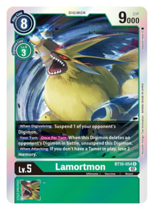 Lamortmon - XROS Encounter - BT10-054 Rare