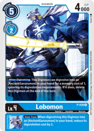 Lobomon - P-030 - Dash Pack Promo (FOIL)
