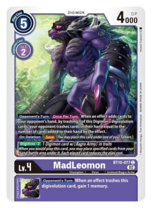 MadLeomon - XROS Encounter - BT10-077 Common