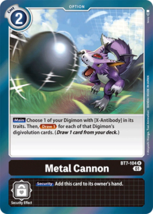 Metal Cannon - Next Adventure - BT7-104 R