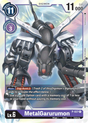 MetalGarurumon - P-027 - Foil Dash Pack Promo
