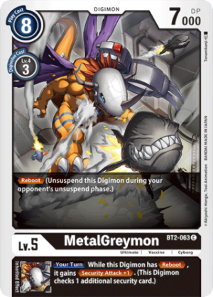 MetalGreymon - BT2-063 - Release Special Booster - BT2-063 C