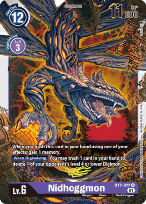 Nidhoggmon - Next Adventure - BT7-077 U