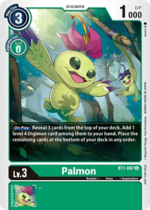 Palmon (Official Tournament Pack Vol.3) - Release Special Booster (BT1-067 U)