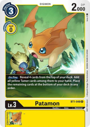 Patamon (Official Tournament Pack Vol.3) - Release Special Booster Release Special Booster (BT1-048 R)