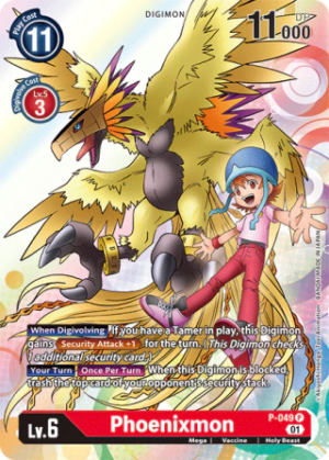 Phoenixmon Promo P-049 Digimon Promotion Cards - Next Adventure