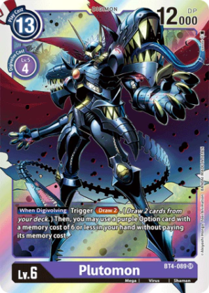 Plutomon - Great Legend - BT4-089 SR