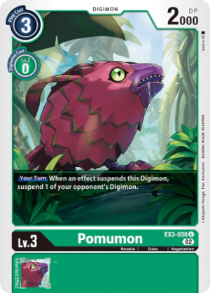 Pomumon EX3-038 - Draconic Roar - Uncommon