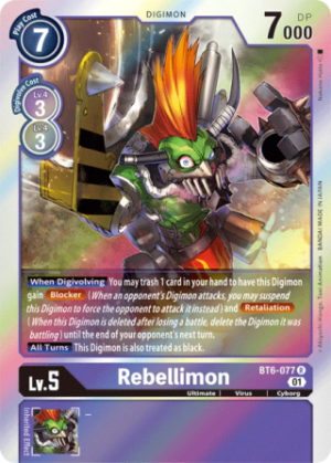 Rebellimon - Double Diamond - BT6-077 R