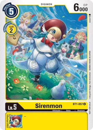 Sirenmon (Winner Pack Double Diamond) - Release Special Booster (BT1-057 U)