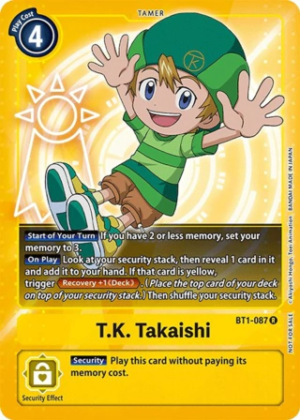 T.K. Takaishi (Official Tournament Pack Vol.3) - Release Special Booster