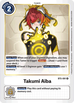 Takumi Aiba - Battle Of Omni - BT5-091 R