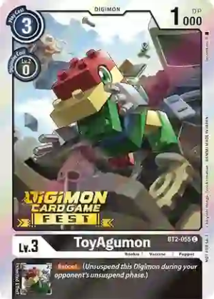ToyAgumon (Digimon Card Game Fest 2022) - Release Special Booster (BT01-03)