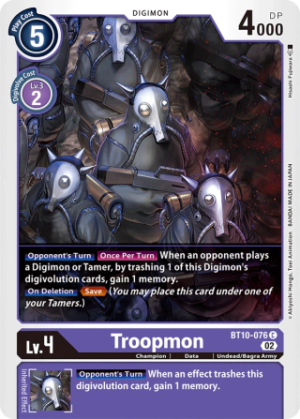 Troopmon - XROS Encounter - BT10-076 Common